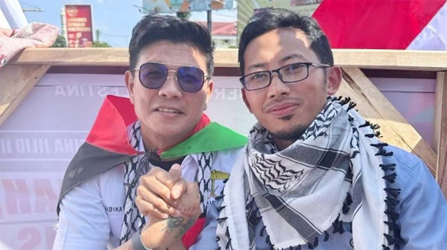 Andika Mahesa Ikut Aksi Bela Palestina, Lantang Boikot Produk Israel