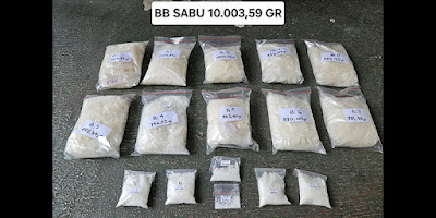 Ditresnarkoba Polda Metro Jaya Tangkap Kurir 10 Kg Sabu di PIK
