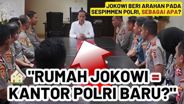 Terima Kunjungan Sespimmen Polri, Jokowi Dinilai Tak Hargai Prabowo Sebagai Presiden!