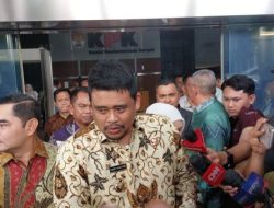 Di KPK, Bobby Mantu Jokowi Bungkam Soal Kasus Blok Medan