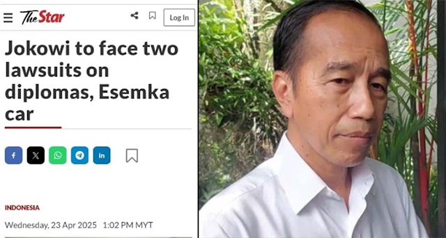 Kasus Ijazah Jokowi Diberitakan Media Asing