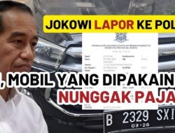 Keteladanan Yang Tercoreng: Mobil Jokowi Sempat Nunggak Pajak dan Simbol Etika Yang Dipertaruhkan