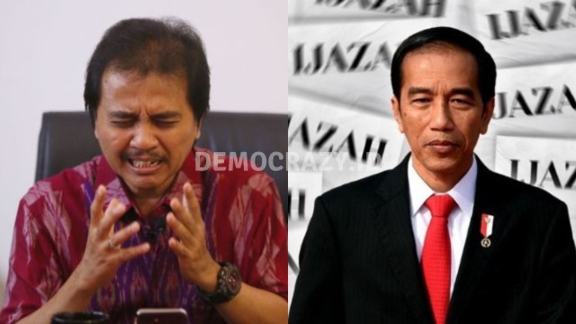 Roy Suryo Sebut Tindakan Jokowi Lucu, Memalukan, dan Tidak Elegan!