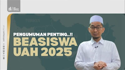 Ustaz Adi Hidayat Tawarkan Kuliah Gratis S1-S3 ke Luar Negeri! Ini Syaratnya