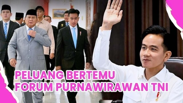 Prabowo Buka Peluang Bertemu Jenderal Try Sutrisno dkk, Nasib Wapres Gibran di Ujung Tanduk?