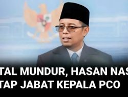 INFO! Hasan Nasbi Batal Mundur & Kembali Berkantor di PCO, Apa Alasannya?
