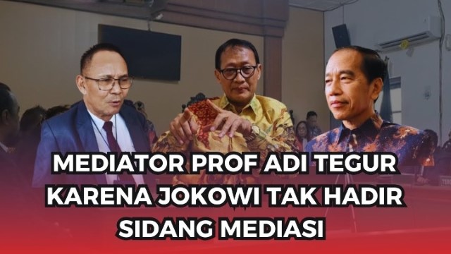 LAGI! Jokowi Absen Sidang Mediasi Kedua Ijazah Palsu di PN Solo, Apa Alasannya Kali Ini?