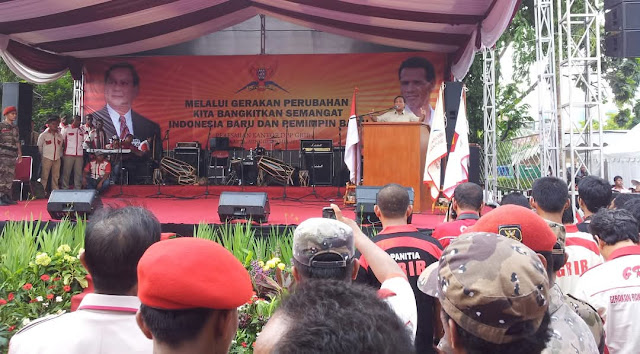 Foto Ini Jadi Bukti Jika Prabowo Resmikan Kantor Grib Jaya di Jakbar!