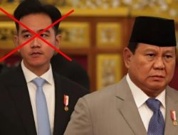 Bukan Prabowo Apalagi Purnawirawan TNI, Ini Sosok Yang Bisa Lengserkan Gibran dari Jabatan Wapres!