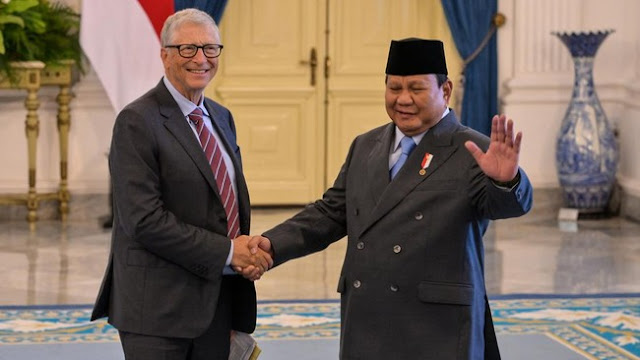 Bill Gates Kunjungi Indonesia Tapi Akan Buka Kantor di Singapura, Prabowo Dikibuli?