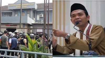 Cerita Ustadz Abdul Somad, Sempat Tertahan di Lapas Muara Beliti yang Ricuh Ada Asap, Ribut-ribut