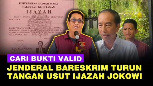 Tinggal Uji Lab! Bareskrim Ungkap Penyelidikan Kasus Ijazah Sudah 90%, Jokowi Siap Masuk Bui?