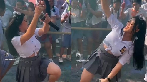 Viral Perayaan Kelulusan SMK Negeri di Bali Undang DJ Super-Seksi