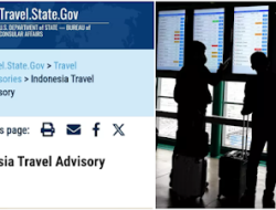 AS Keluarkan Travel Warning: Warganya Diminta Hindari Indonesia, Peringatkan Bencana Alam