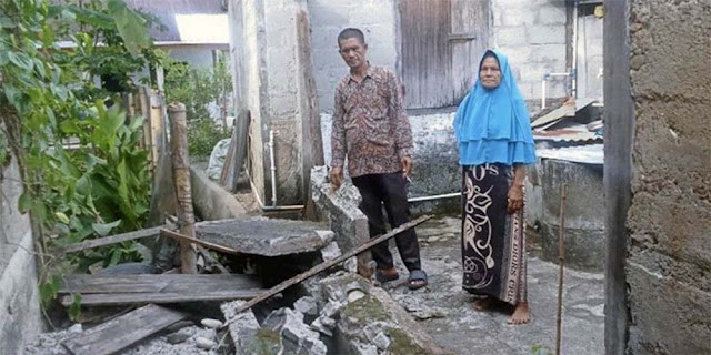Gempa Magnitudo 6,2 Guncang Abdya, Tiga Rumah Rusak dan Jalan Amblas
