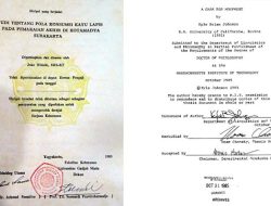 Font di Skripsi Jokowi Dibandingkan, Lembar Pengesahan Kampus Terbaik di Dunia Gunakan Mesin Ketik