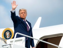Donald Trump Dapat Hadiah Pesawat Mewah Senilai Rp 6,6 Triliun dari Qatar, Demokrat: Ancam Keamanan Nasional
