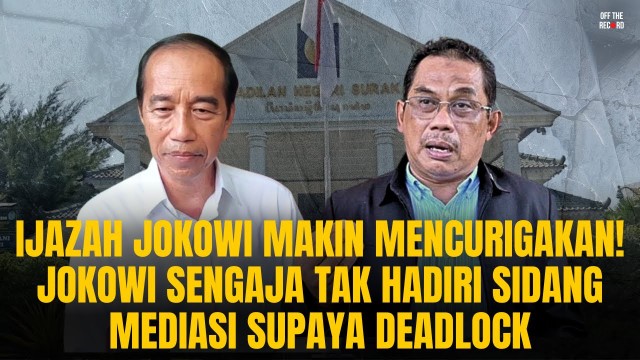 Mediasi Ketiga Deadlock! Gugatan Soal Ijazah Segera Lanjut ke Sidang, Jokowi Siap Tunjukkan Ijazah Miliknya ke Hakim?