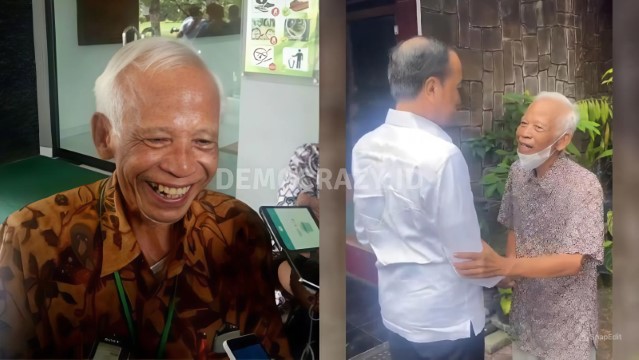 ANEH! Dulu Pembimbing Skripsi Kini Berubah Jadi Pembimbing Akademik, Narasi Jokowi Soal Kasmudjo Jadi Sorotan