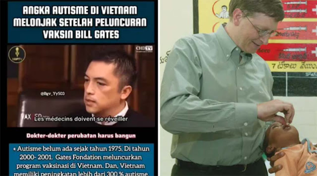 Viral Video Sebut Autisme di Vietnam Melonjak Setelah Peluncuran Vaksin Buatan Bill Gates, Begini Faktanya