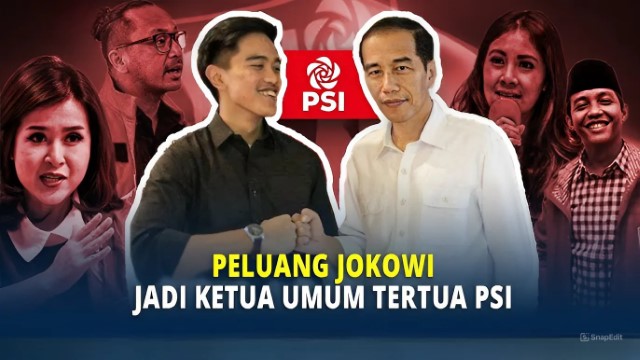 Klaim PSI: Pak Jokowi Kerja Nyatanya Sudah Kami Rasakan, Patut Jadi Ketum!