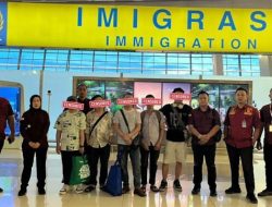 Seenaknya, Delapan WNA China Salah Gunakan Visa Wisata untuk Bekerja Ilegal di Sulteng
