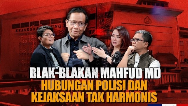 Blak-Blakan Mahfud MD! Selama Ini Hambatan Penegakan Hukum Ada di Polri? Makanya Prabowo Terjunkan TNI
