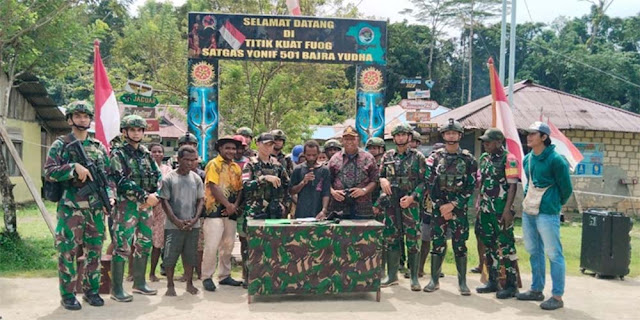 Gembong OPM Yeremias Foumair Berikrar Setia ke NKRI