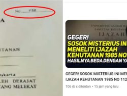 Sosok Ini Pernah Teliti Tiga Ijazah Fakultas Kehutanan UGM 1985, Ijazah Jokowi Disebut Tak Identik dengan Dua Lainnya