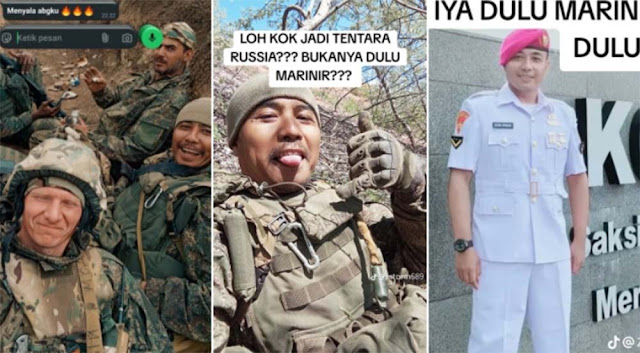 Segini Gaji Mantan Marinir Satria Kumbara sebagai Tentara Bayaran Rusia yang Siap Perang Lawan Ukraina