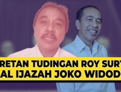 Roy Suryo Ungkap Kejanggalan Jokowi Diperiksa Bareskrim Kurang Dari Satu Jam Rampungkan 22 Pertanyaan