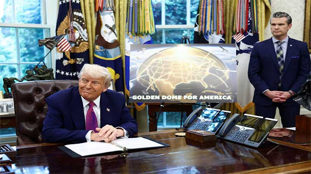 Lindungi AS dari Serangan Rudal, Trump Siap Bangun Golden Dome Senilai Rp2.870 Triliun