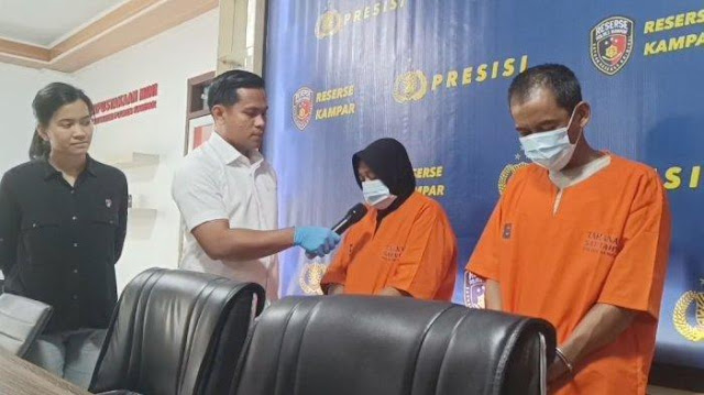Pasangan Suami Istri di Kampar Ajak Anak Main Seks Bertiga sejak 2014, Kini Korban Sudah Tidak Tahan