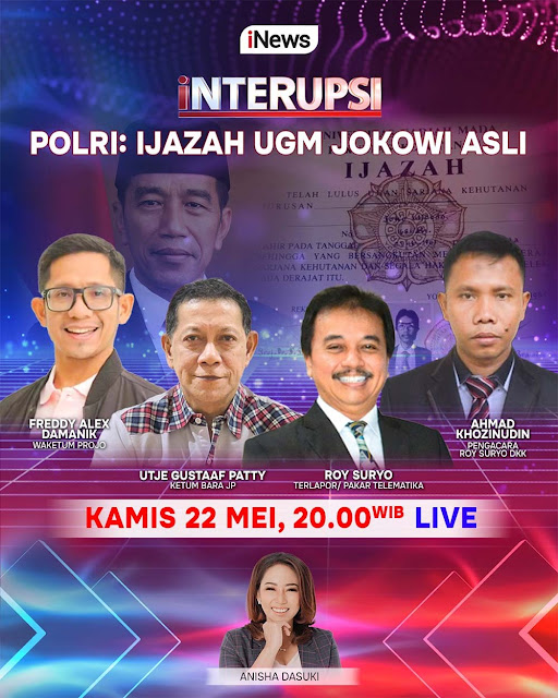 Kasihan Jokowi, Bareskrim, Seluruh Rakyat Dibuat Gaduh Ijazah Palsu Jokowi