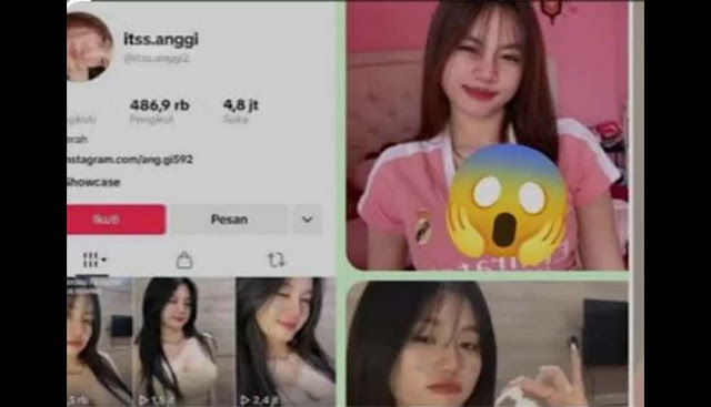 Video Its Anggi TikTok Durasi 2 Menit 47 Detik dengan Ayang, Konten Kreator Tiktok dengan Julukan Ratu Link Viral