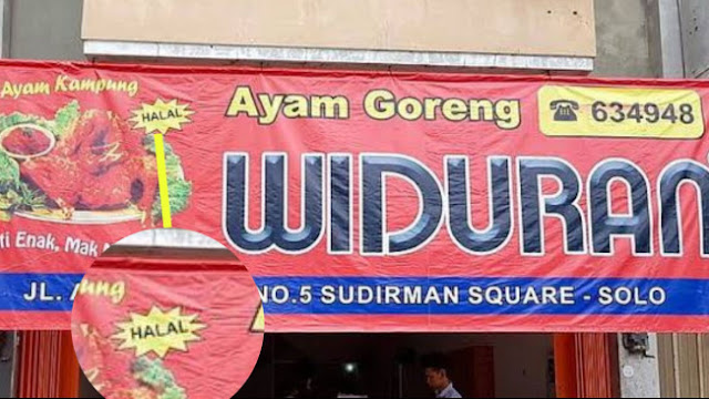 Tempel Label Halal, Ayam Goreng Widuran Solo Ternyata Mengandung Minyak Babi