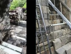 Viral Borobudur Dipasangi Eskalator, Istana: Stairlift untuk Prabowo dan Presiden Perancis Macron