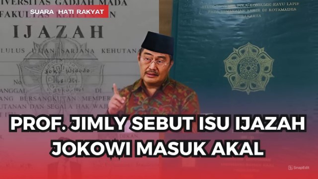 Pandangan Prof Jimly Asshiddiqie Soal Ijazah Palsu Jokowi Layak Dijadikan Referensi!