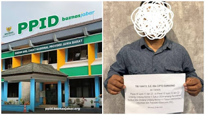 Bongkar Korupsi Dana Zakat Rp9,8 Miliar! Eks Pegawai Baznas Jabar Malah jadi Tersangka UU ITE