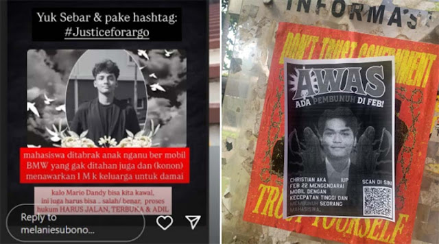 Beredar Isu Uang Damai Rp 1 M dari Christiano Tarigan Penabrak Argo Ericko, Melanie Subono Bersuara