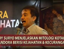 Roy Suryo: Konferensi Pers Bareskrim Terkait Ijazah Jokowi Buka Kotak Pandora, Apa Saja?