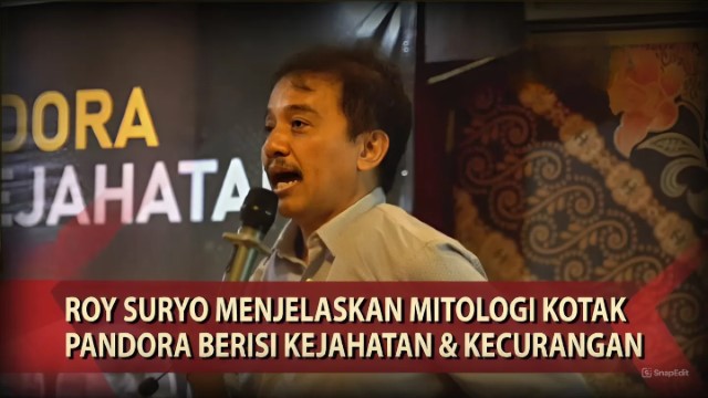 Roy Suryo: Konferensi Pers Bareskrim Terkait Ijazah Jokowi Buka Kotak Pandora, Apa Saja?