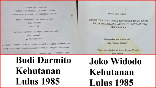 Misteri Lembar Skripsi Jokowi Gunakan Word, Lulusan di Tahun yang Sama Masih Gunakan Mesin Ketik Manual