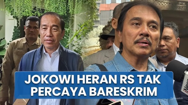 Roy Suryo Ancam Laporkan Penyidik Bareskrim, Jokowi Heran: UGM-KPU-Bareskrim Nggak Dipercaya? Terus Mau Percaya Siapa?