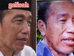 Wajah Jokowi Terlihat Kusam dan Penuh Flek, Tanda Stres Berat atau Perawatan?