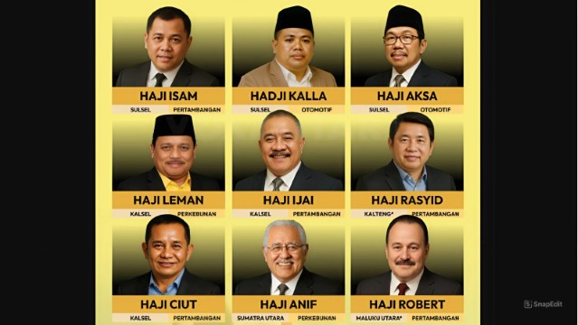 Menarik! Relasi Konglomerat 9 Naga Berakhir, Kini Diganti 9 Haji