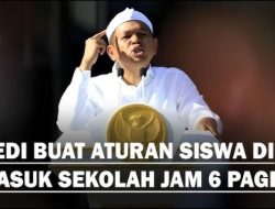 Aturan Baru Dedi Mulyadi: Siswa di Jabar Masuk Sekolah Jam 6 Pagi Mulai Juni 2025!