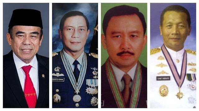 Ini Sosok 4 Jenderal TNI yang Usulkan Pemakzulan Gibran, Ada Eks Menteri Jokowi dan Mantan KSAD