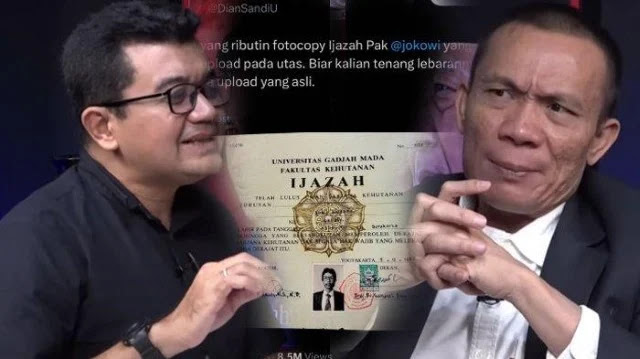 Akhirnya Rismon Sianipar Akui Bukan Ijazah Jokowi Yang Palsu, Tapi...