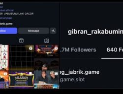 Gibran Follow Akun Judol, Setwapres Berdalih Awalnya Akun Biasa Kemudian Ganti Username, Kini Sudah Unfollow